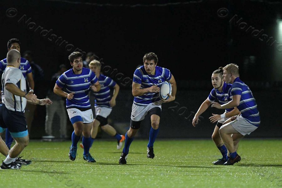 Wheaton Men\'s Rugby vs Mass Maritime.  Photo by Keith Nordstrom